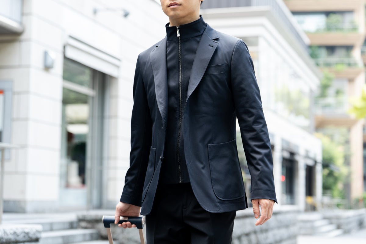 UNTE Urban Jacket ブラック　サイズXL 宇宙服の素材を採用 UNTE Urban Jacket with SOLARCORE® – OROS JAPAN